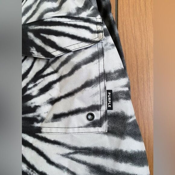Purple Brand  Logo Swim Trunks size L - Picture 10 of 15